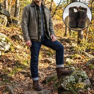 Dr Martens 1460 Pascal Ambassador Boot Cask Brown Tumbled Leather Unisex M 8 W 9